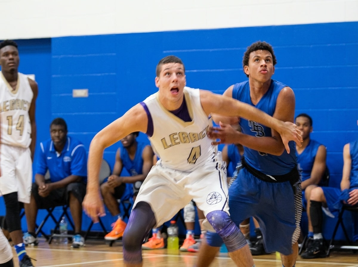Boxout under the rim